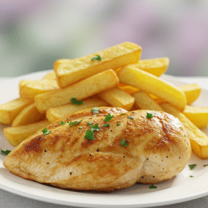 Chicken Breast & Chips (Meal 2)